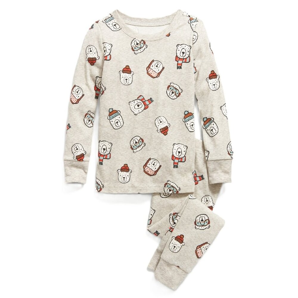 NWT - Old Navy Pajama Set, Polar Bear Print - Size 5T